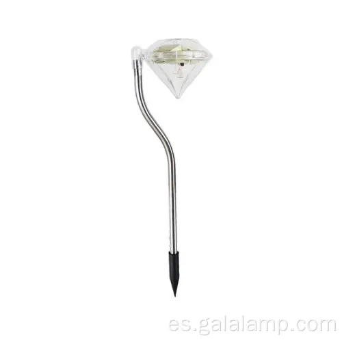 Vibrantes luces de jardín LED impermeables con energía solar